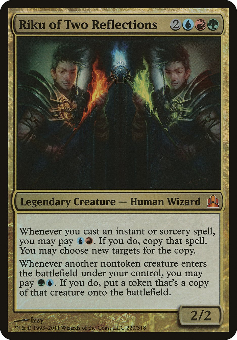 Riku of Two Reflections (220) (Oversized) [Commander 2011 Oversized] | Odin's Place