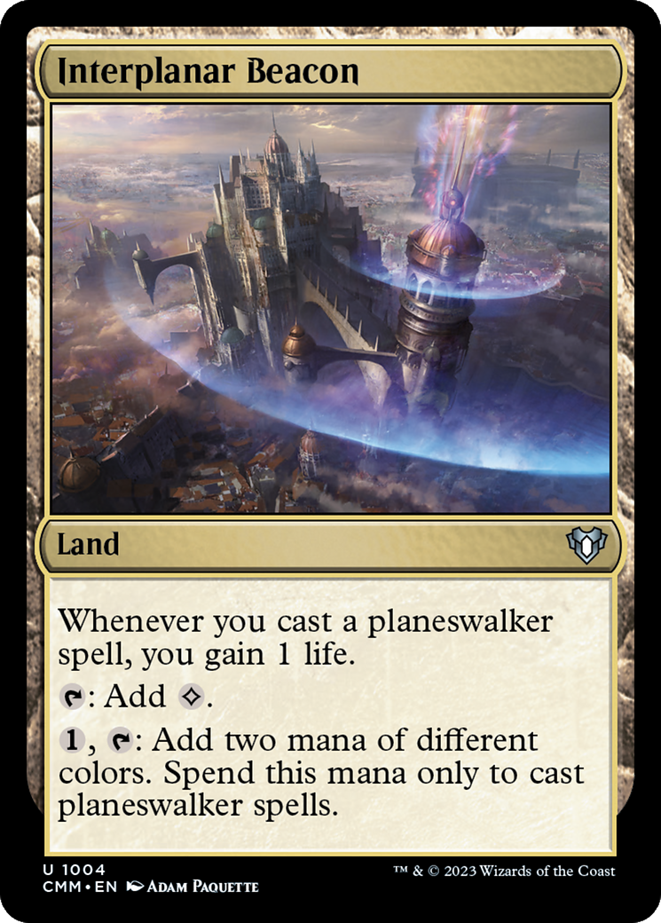 Interplanar Beacon [Commander Masters] | Odin's Place