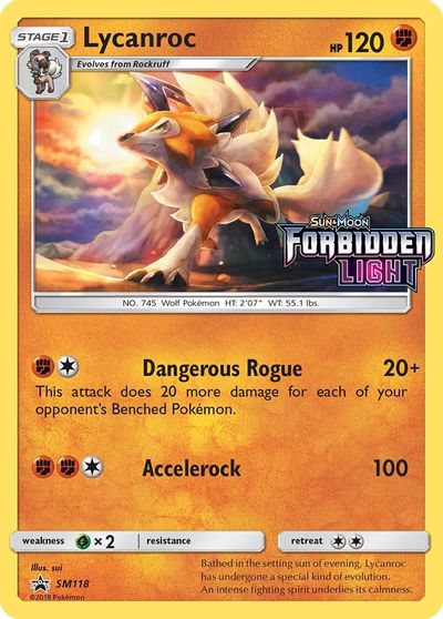 Lycanroc (SM118) (Prerelease Promo) [Sun & Moon: Black Star Promos] | Odin's Place
