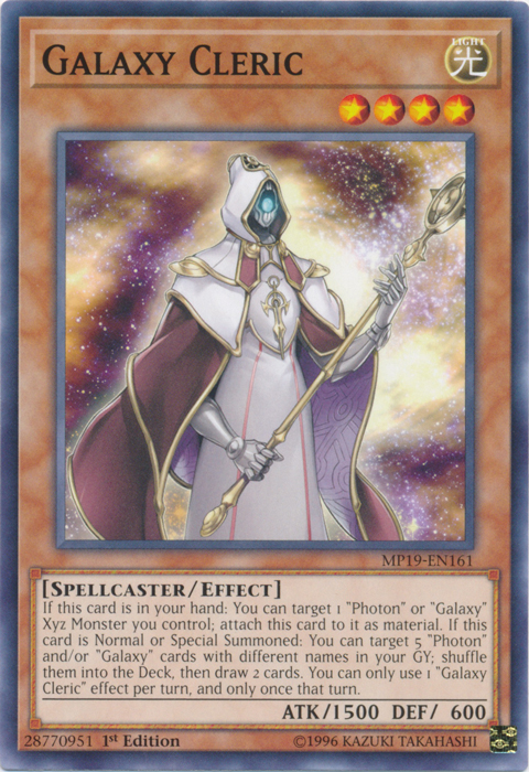 Galaxy Cleric [MP19-EN161] Common | Odin's Place