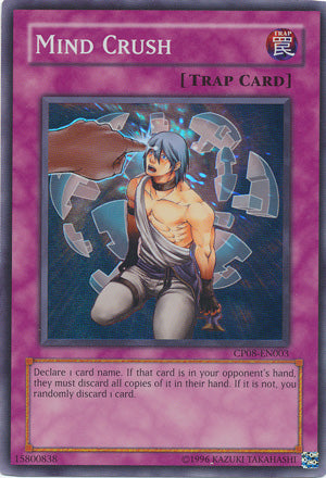 Mind Crush [CP08-EN003] Super Rare | Odin's Place