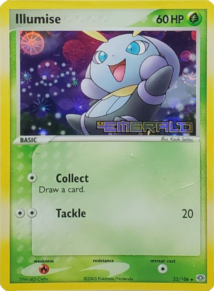 Illumise (32/106) (Stamped) [EX: Emerald] | Odin's Place
