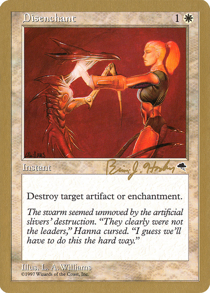 Disenchant (Brian Hacker) [World Championship Decks 1998] | Odin's Place