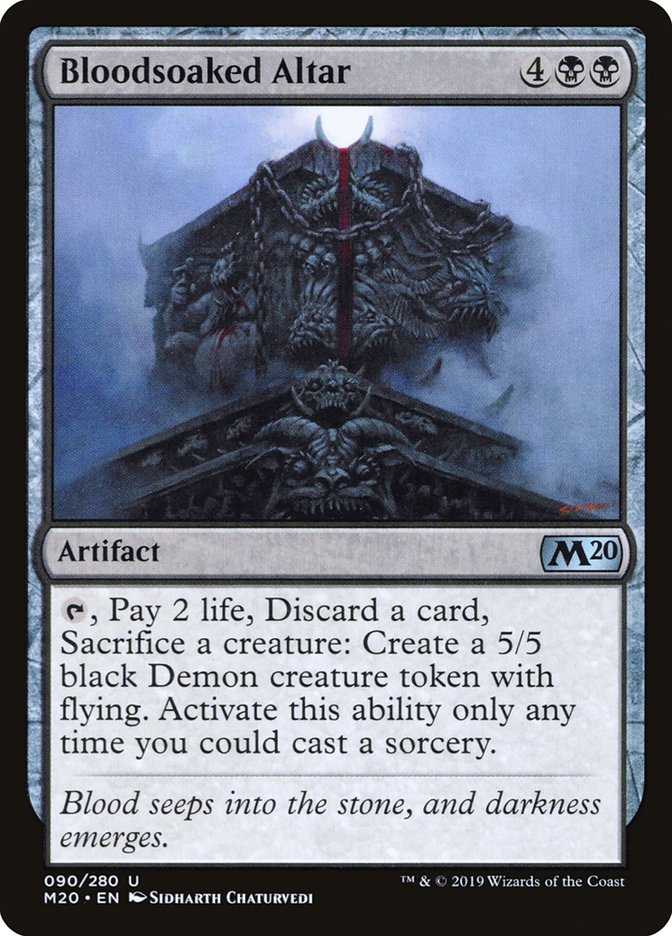 Bloodsoaked Altar [Core Set 2020] | Odin's Place