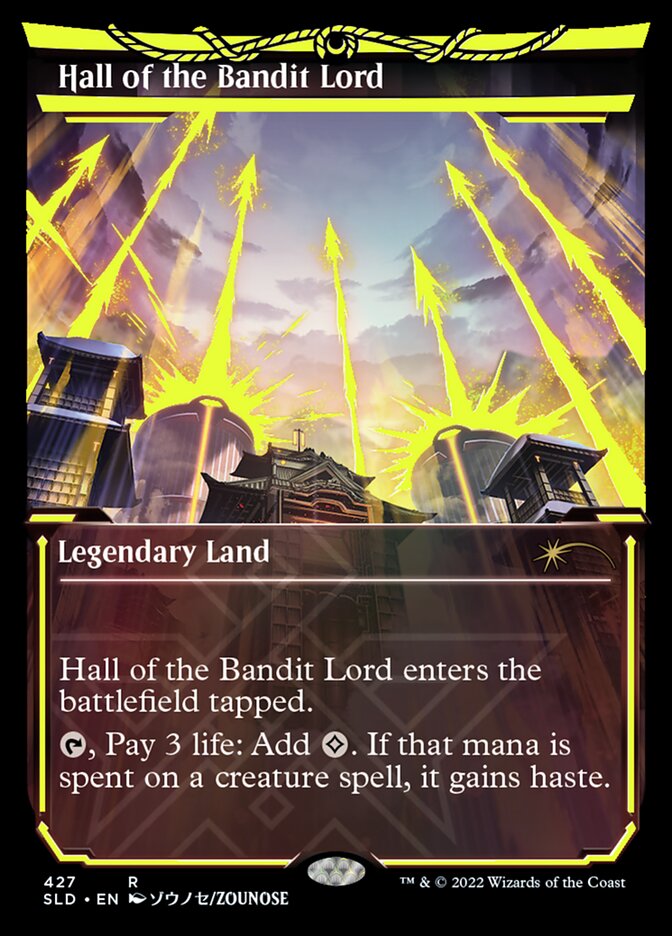 Hall of the Bandit Lord (Neon Ink Yellow) [Secret Lair Drop Series] | Odin's Place