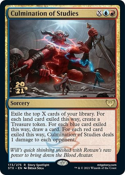 Culmination of Studies [Strixhaven: School of Mages Prerelease Promos] | Odin's Place