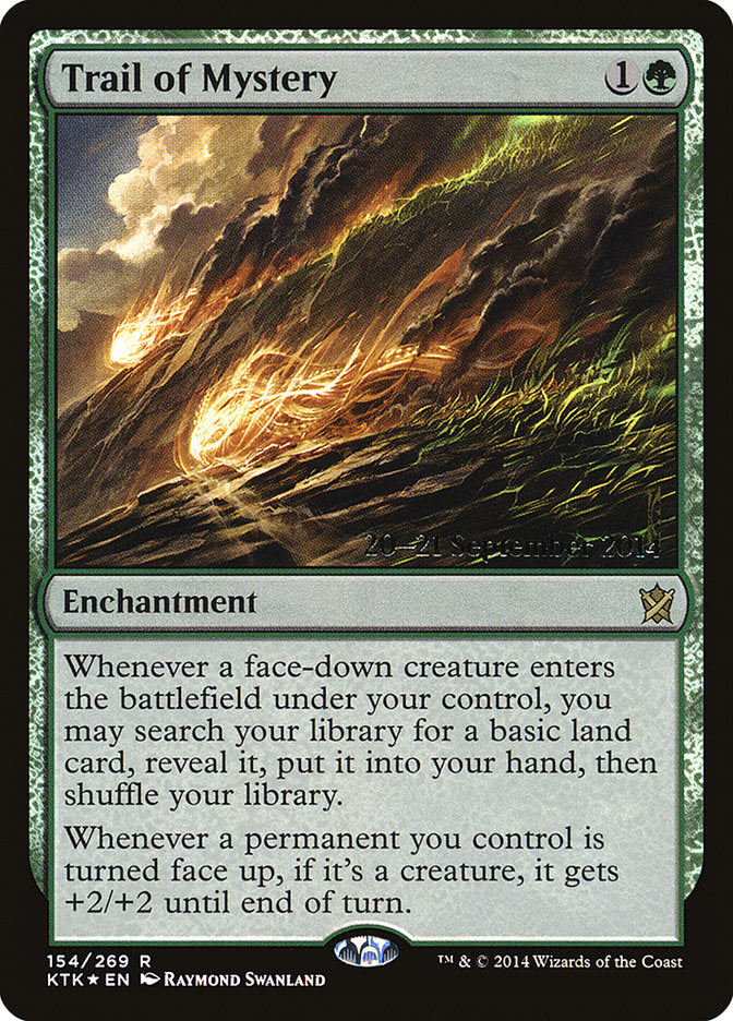 Trail of Mystery (154) [Khans of Tarkir Prerelease Promos] | Odin's Place