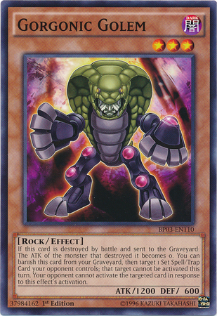 Gorgonic Golem [BP03-EN110] Common | Odin's Place