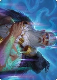 Alrund, God of the Cosmos Art Card [Kaldheim Art Series] | Odin's Place