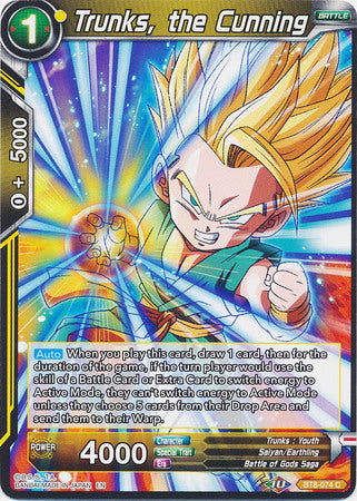 Trunks, the Cunning (BT8-074) [Malicious Machinations] | Odin's Place
