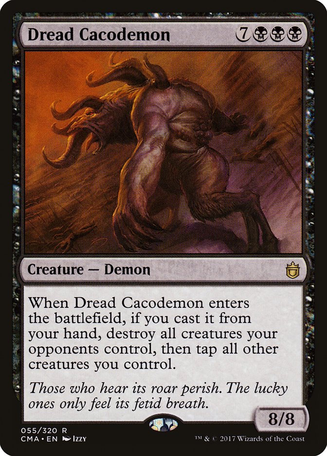 Dread Cacodemon (55) [Commander Anthology] | Odin's Place