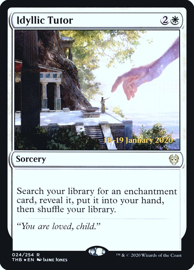 Idyllic Tutor [Theros Beyond Death Prerelease Promos] | Odin's Place