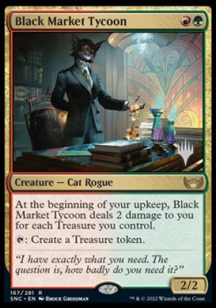 Black Market Tycoon (Promo Pack) [Streets of New Capenna Promos] | Odin's Place