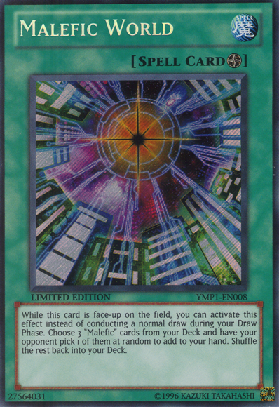 Malefic World [YMP1-EN008] Secret Rare | Odin's Place