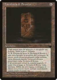Bronze Tablet (Italian) - "Tavoletta di Bronzo" [Renaissance] | Odin's Place