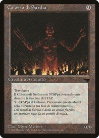 Colossus of Sardia (Italian) - "Colosso di Sardia" [Renaissance] | Odin's Place