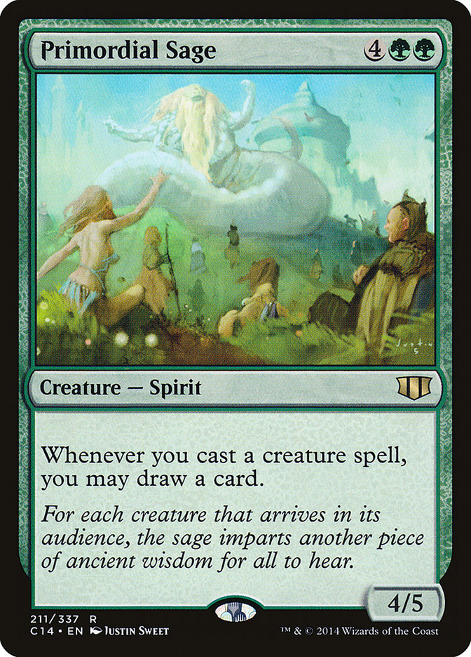 Primordial Sage (211) [Commander 2014] | Odin's Place