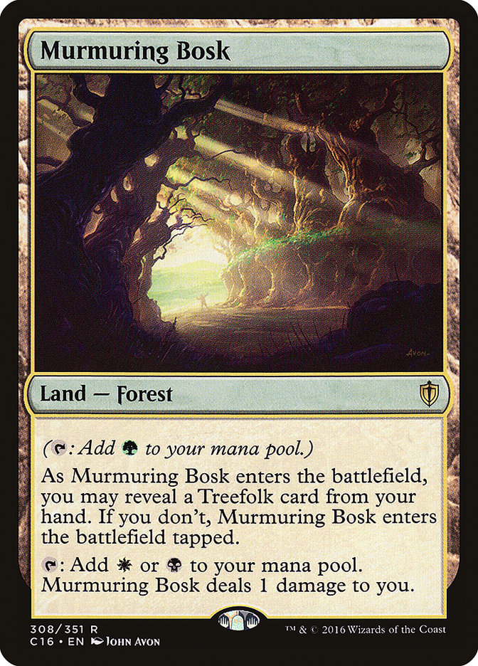 Murmuring Bosk (308) [Commander 2016] | Odin's Place