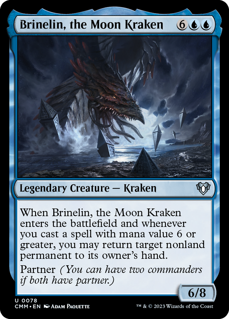 Brinelin, the Moon Kraken [Commander Masters] | Odin's Place