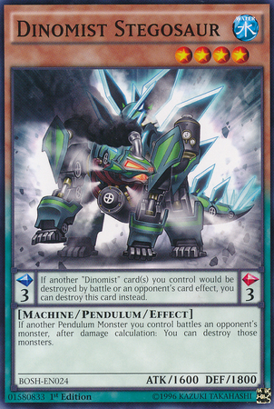 Dinomist Stegosaur [BOSH-EN024] Common | Odin's Place