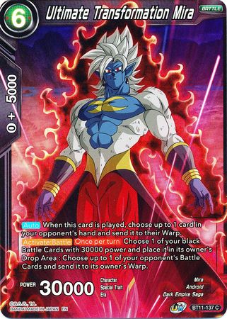 Ultimate Transformation Mira (BT11-137) [Vermilion Bloodline 2nd Edition] | Odin's Place