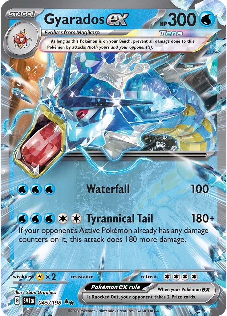 Gyarados ex (045/198) [Scarlet & Violet: Base Set] | Odin's Place