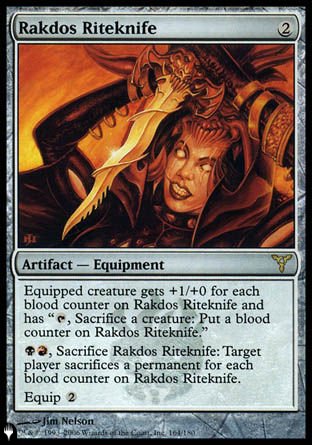 Rakdos Riteknife [The List] | Odin's Place