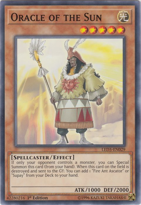Oracle of the Sun [LED5-EN029] Common | Odin's Place