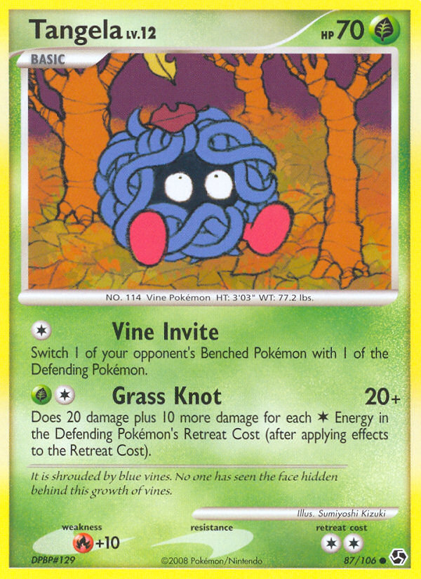Tangela (87/106) [Diamond & Pearl: Great Encounters] | Odin's Place