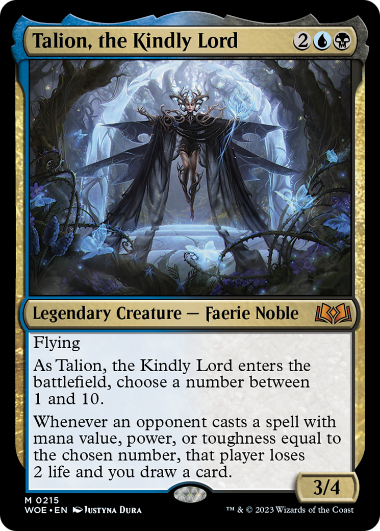 Talion, the Kindly Lord [Wilds of Eldraine] | Odin's Place