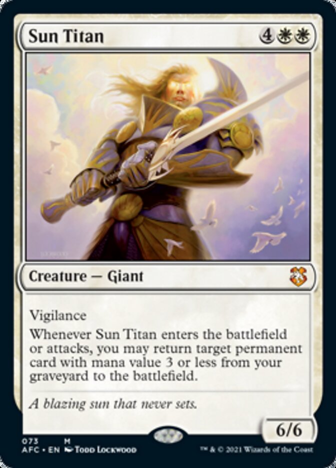 Sun Titan [Dungeons & Dragons: Adventures in the Forgotten Realms Commander] | Odin's Place