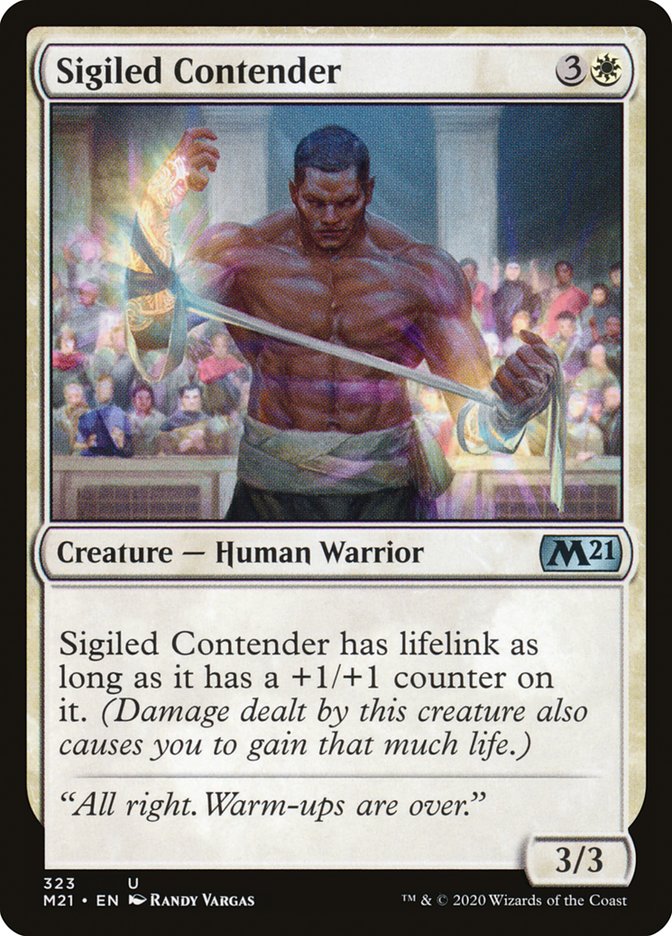 Sigiled Contender [Core Set 2021] | Odin's Place
