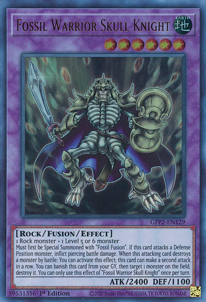 Fossil Warrior Skull Knight [GFP2-EN129] Ultra Rare | Odin's Place
