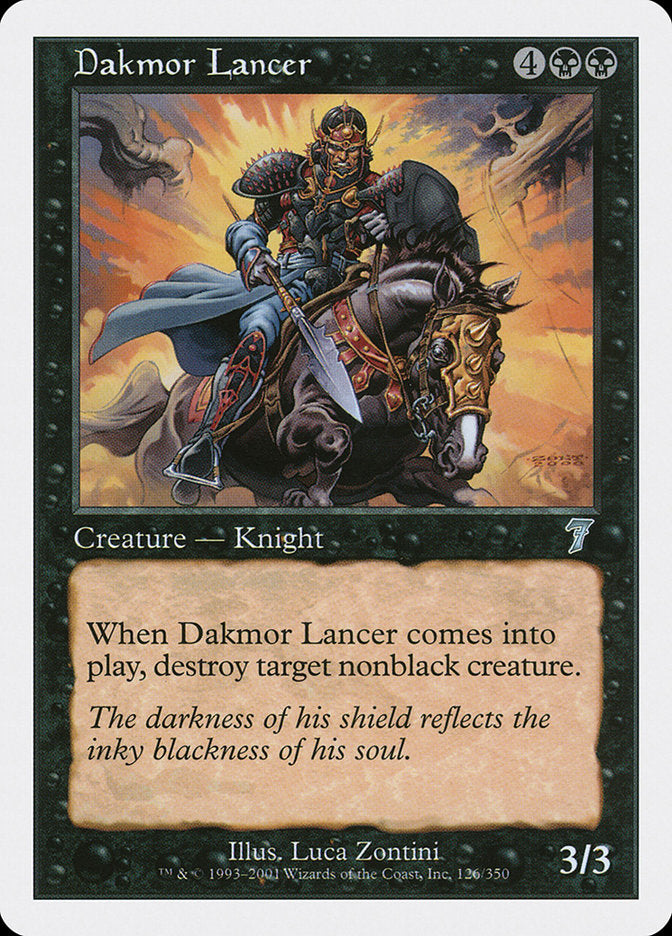 Dakmor Lancer (126) [Seventh Edition] | Odin's Place