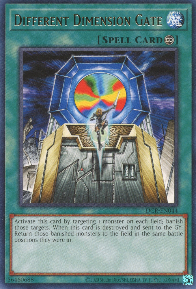 Different Dimension Gate [DCR-EN044] Rare | Odin's Place