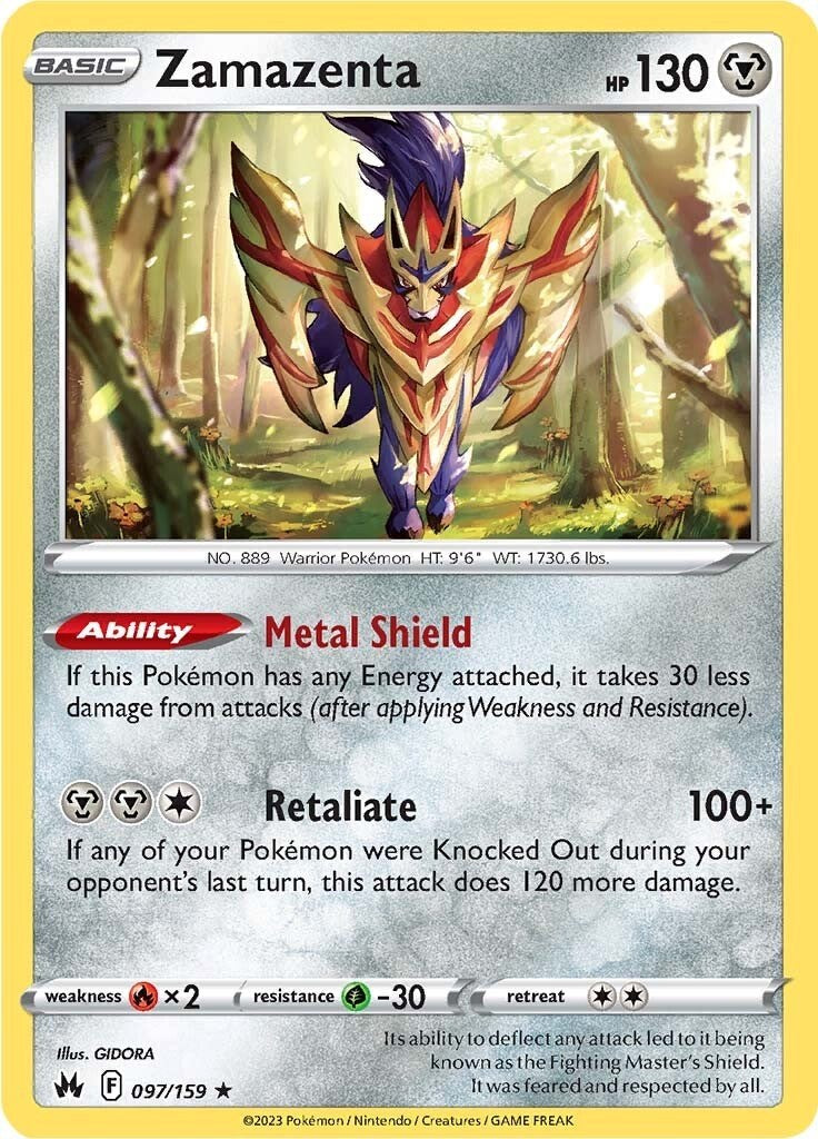 Zamazenta (097/159) [Sword & Shield: Crown Zenith] | Odin's Place