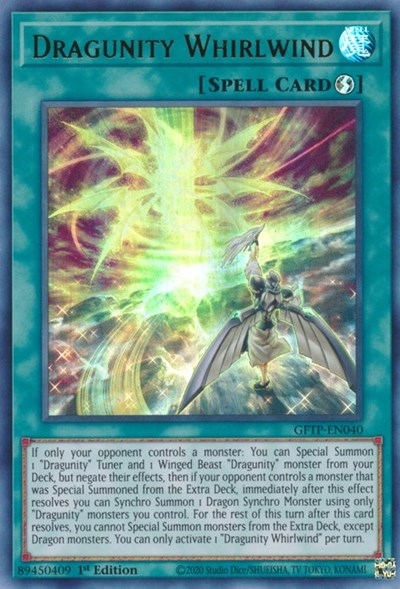 Dragunity Whirlwind [GFTP-EN040] Ultra Rare | Odin's Place