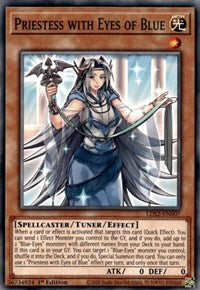 Priestess with Eyes of Blue [LDS2-EN007] Common | Odin's Place