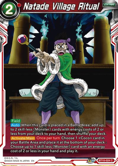 Natade Village Ritual (BT15-024) [Saiyan Showdown] | Odin's Place