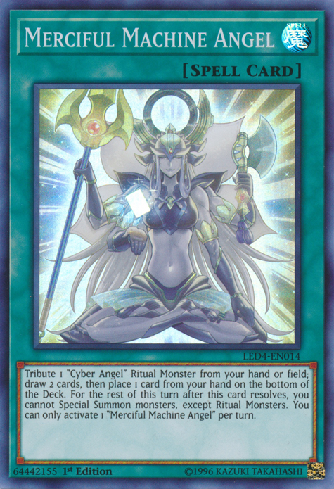 Merciful Machine Angel [LED4-EN014] Super Rare | Odin's Place