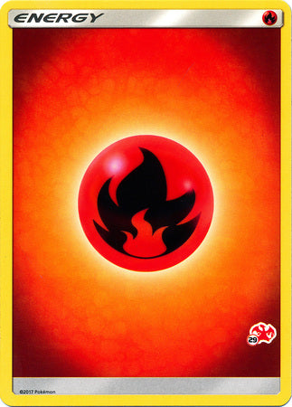 Fire Energy (Charizard Stamp #29) [Battle Academy 2020] | Odin's Place
