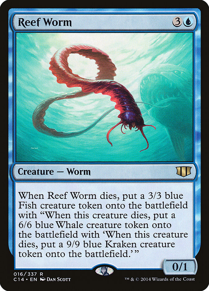 Reef Worm (16) [Commander 2014] | Odin's Place