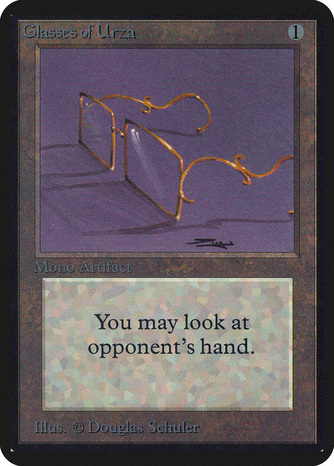 Glasses of Urza (245) [Alpha Edition] | Odin's Place