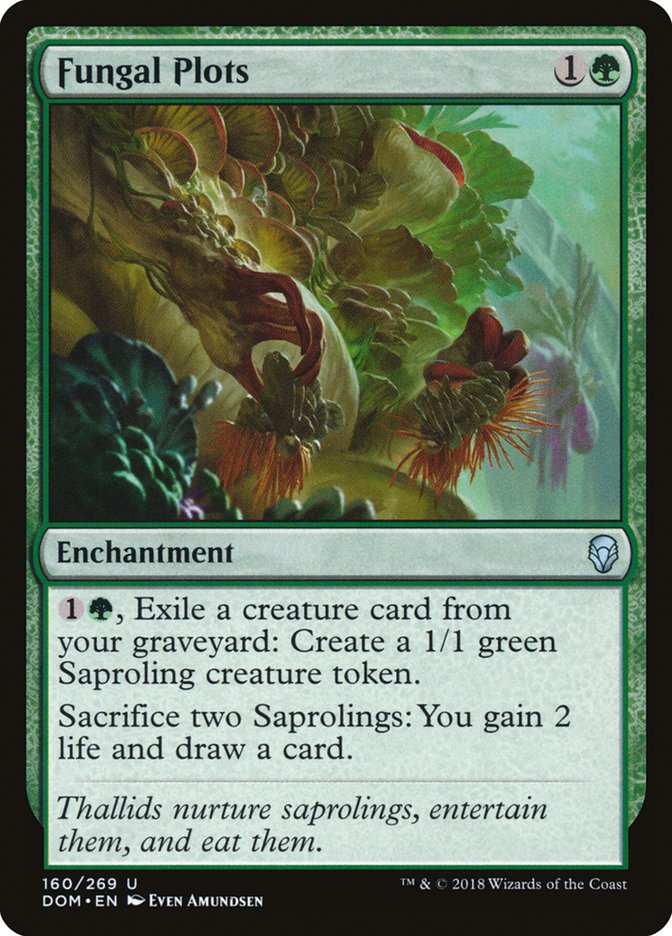 Fungal Plots (160) [Dominaria] | Odin's Place