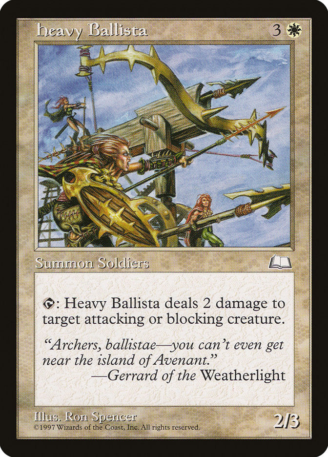 Heavy Ballista (17) [Weatherlight] | Odin's Place