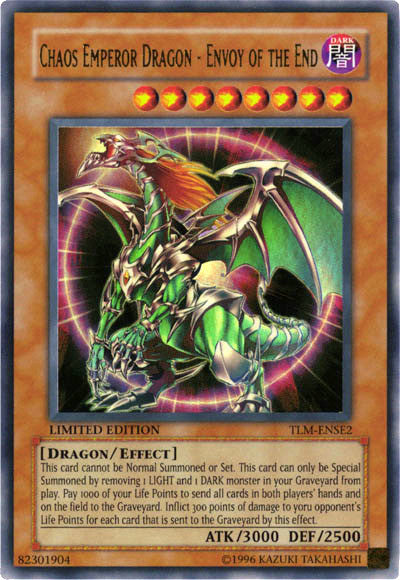 Chaos Emperor Dragon - Envoy of the End [TLM-ENSE2] Ultra Rare | Odin's Place