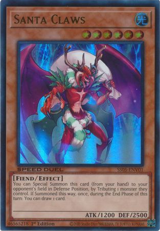 Santa Claws [SS05-ENV01] Ultra Rare | Odin's Place