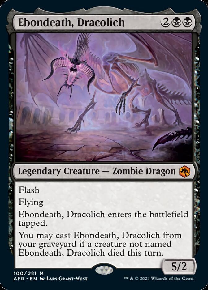 Ebondeath, Dracolich [Dungeons & Dragons: Adventures in the Forgotten Realms] | Odin's Place