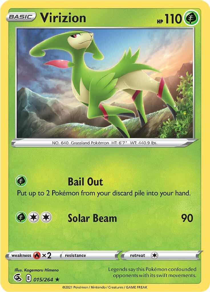 Virizion (015/264) [Sword & Shield: Fusion Strike] | Odin's Place