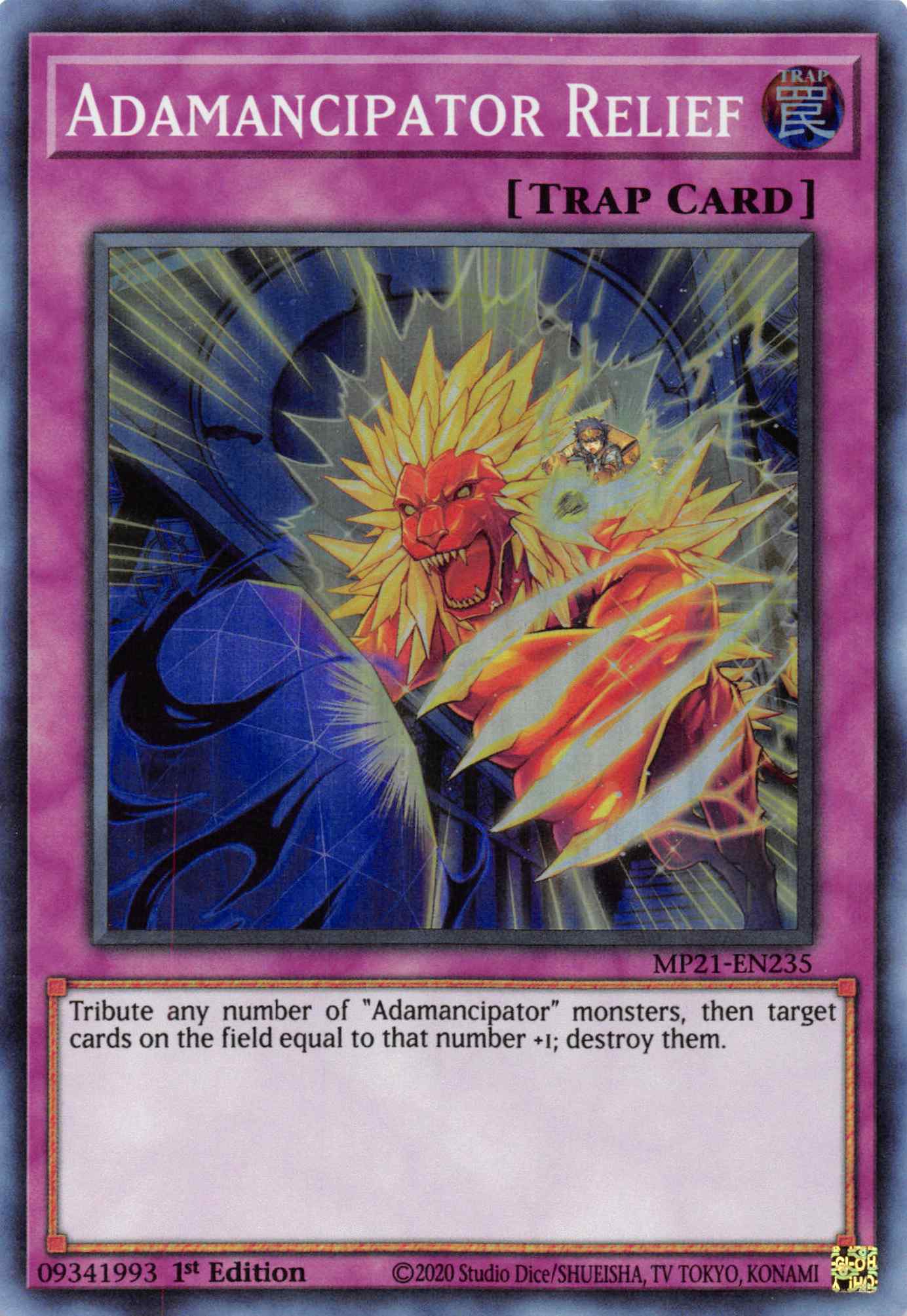 Adamancipator Relief [MP21-EN235] Super Rare | Odin's Place